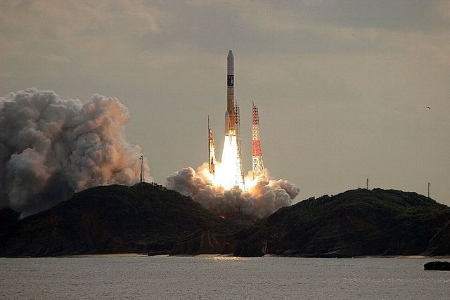 H2Aロケット（今回打ち上げられたものとは異なる）