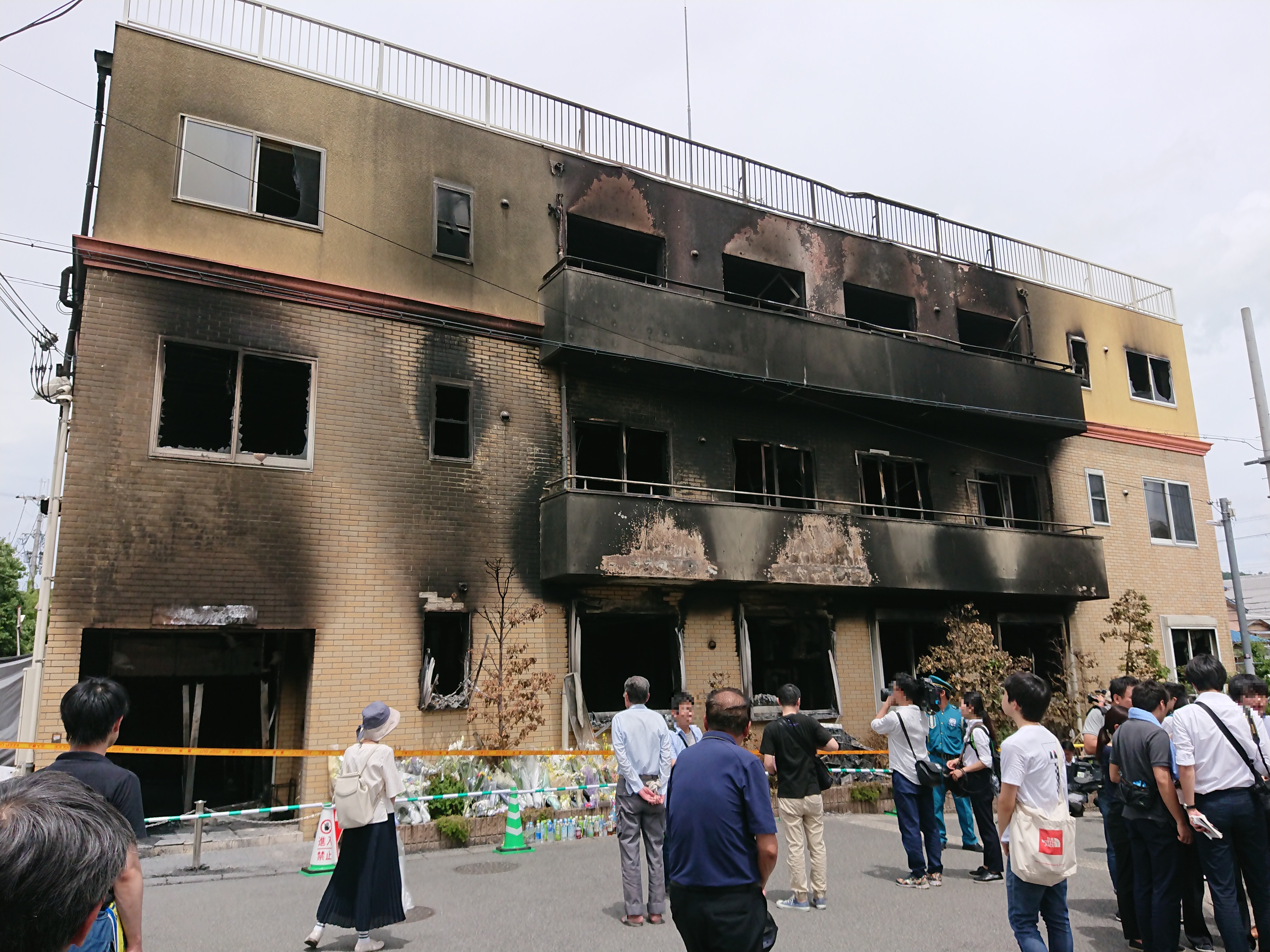 京アニ放火事件第一スタジオ