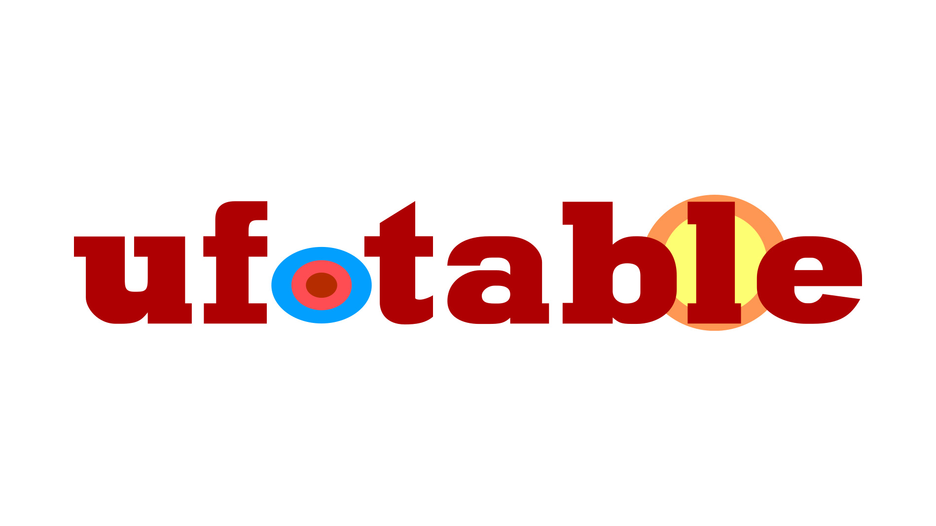 アニメ制作会社「ufotable」のロゴ。